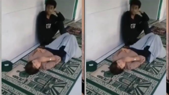 "Kepergok Mesra: Adegan Kekasih Bermain di Masjid"