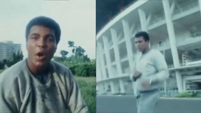 Momen Bersejarah Muhammad Ali Melarikan Diri di GBK, Tanggapan Netizen: Harga yang Tidak Terlupakan