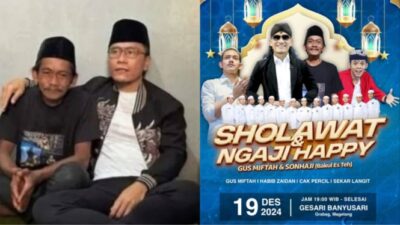 Gus Miftah Gelar Pengajian Bersama Sunhaji Setelah Kejadian Viral Olok-olok Pedagang Es Teh di Magelang