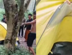 Tersebar Video Pasangan Mesum di Tenda Kuning, Warganet Heboh!