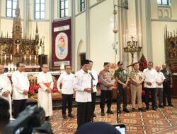 Menag Tinjau Perayaan Natal di Gereja-Gereja Jakarta: Suara Keharmonisan Agama