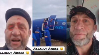 "Momen Terakhir Penumpang Azerbaijan Airlines: Kabin Pesawat Sebelum Kecelakaan"