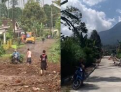 Penjual Bakso Asal Malang Memperbaiki Jalan Desa dengan Dana Pribadinya, Netizen Soroti Kinerja Pemerintah